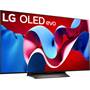 LG OLED77C4PUA Angle (left)