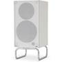 ELAC Debut ConneX Adsum Angled left view of primary speaker with grille