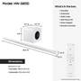 Samsung HW-S801D Dimensions