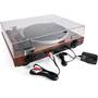 Dual CS529 Real walnut wood veneer, heavy MDF plinth, and machined aluminum platter