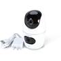 Lorex 2K Dual-Lens Indoor Pan-Tilt Wi-Fi Security Camera What's in the box 