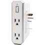 Austere V Series Appliance Widely spaced outlets accommodate bulky plugs