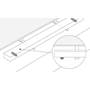 Sony BRAVIA Theater System 6 Sound bar feet designed to neatly sit the bar above the TV stand select BRAVIA models
