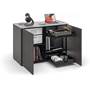 Salamander Designs Chameleon Collection Manhattan 323 Shown with optional media drawer and turntable shelf