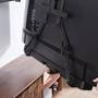 Sanus SSASB2 Attaches via standard VESA hole patterns