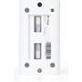 Lotus Kit (1 Ring + 3 Switch Covers) Back of rocker-style switch cover