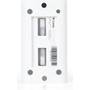 Lotus Kit (1 Ring + 3 Switch Covers) Back of rocker-style switch cover