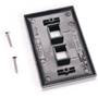 On-Q Single Gang Wall Plate Back