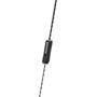 Kicker EB94 Micro Fit Earbuds in-line one-button remote for controlling music and calls