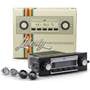RetroSound Liberty M4HD This single-DIN receiver is designed to work in classic vehicle dashes that have been previously cut for a stereo