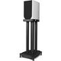 Wharfedale EVO 5.1 Angled left with grille on optional stand (sold separately)