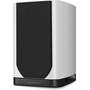 Wharfedale EVO 5.1 Angled left with grille on optional stand (sold separately)