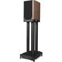 Wharfedale EVO 5.1 Angled left with grille on optional stand (sold separately)