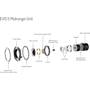 Wharfedale EVO 5.3 Exploded view of midrange driver