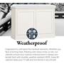 Large Outdoor Luxe TV Lift Cabinet Other