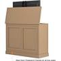 Large Outdoor Luxe TV Lift Cabinet Other