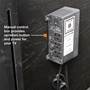 Medium Outdoor Luxe TV Lift Cabinet Outlet detail