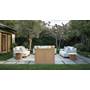 Medium Outdoor Luxe TV Lift Cabinet Weatherproof cabinet