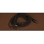 Meze Audio 105 SILVA Kevlar-covered braided cable with anodized aluminum casings and 3.5mm miniplug (1/4