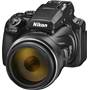 Nikon COOLPIX P1100 Shown with lens retracted and flash lowered
