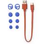 JBL Endurance Race 2 Included ear tips and charging cable