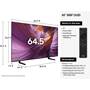 Samsung QN65S85F Dimensions from manufacturer may vary slightly from Crutchfield's measurements
