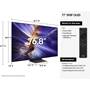Samsung QN77S90F Dimensions from manufacturer may vary slightly from Crutchfield's measurements