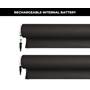 PowerShades Motorized Flat Fabric Cassette Sheerweave, 7450 Built-in battery with magnetic charging cable