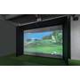 Elite ProAV® Golf Bay Pro Create a premium golf simulator with this short throw screen 