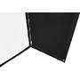 Elite ProAV® Golf Bay Pro Screen attaches to sturdy frame with ball bungees for taut surface