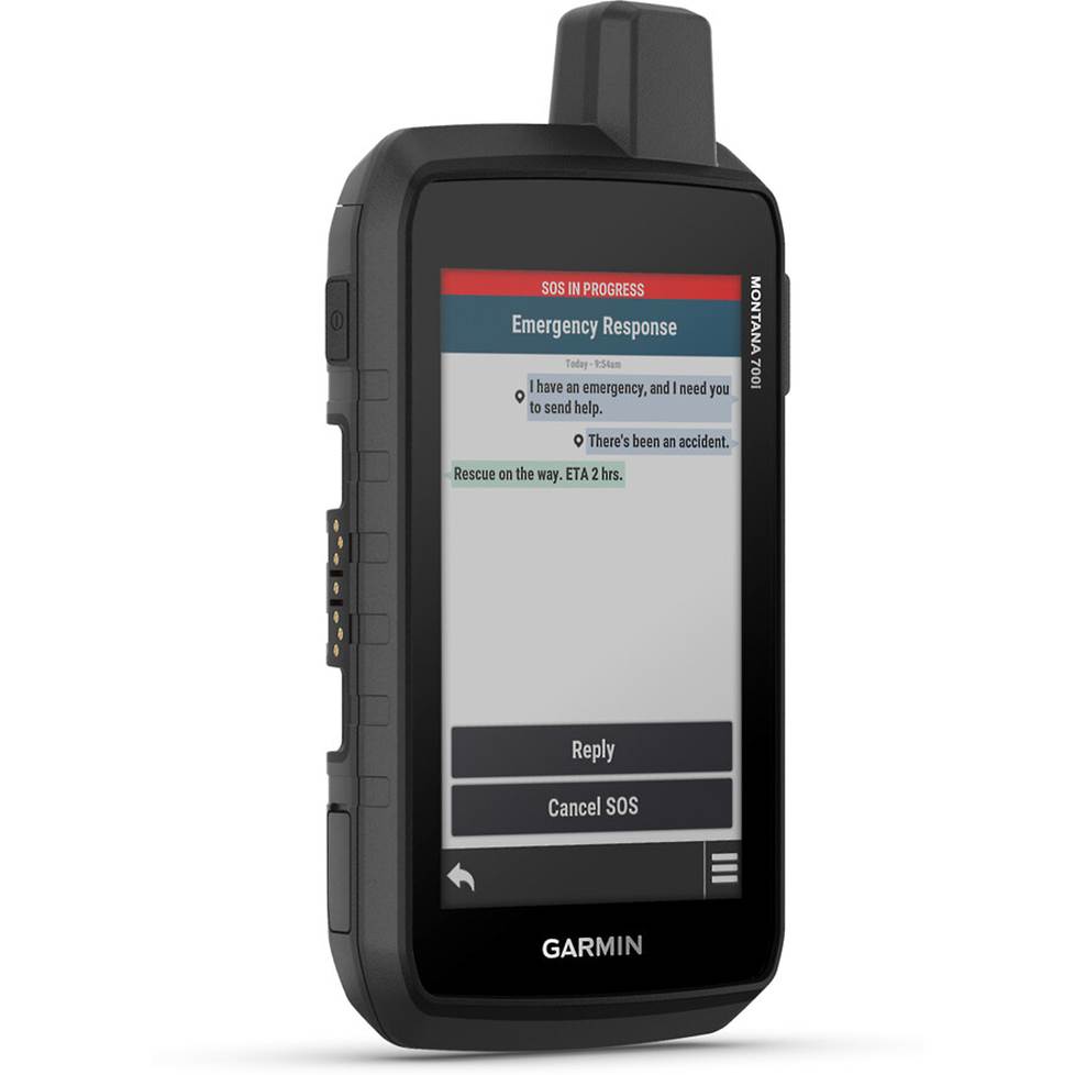 Garmin Montana 700i GPS handheld navigator