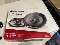 Pioneer | 6x9 600W | 6.5 350W | Door Speakers for 2005-2018 Toyota Tacoma