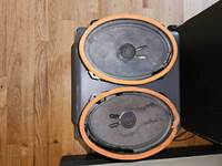 Powerbass OE-692T 6x9 OEM Replacement Shallow Mount Coaxial Speakers - Pair, 2-Ohm
