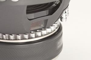 aluminum-finned radial heatsink