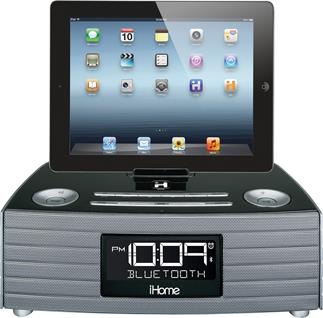 iHome iBT97 Bluetooth USB charger FM clock radio