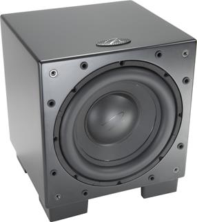 MartinLogan Dynamo 700W powered subwoofer with wireless transmitter