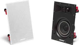 A 5" woofer and two strategically-placed 3/4" tweeters help each Bose Virtually Invisible® speaker fill your room with clear, accurate sound.