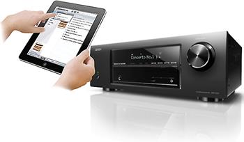 Denon AVR-1713 5.1-channel home theater receiver with Apple ...