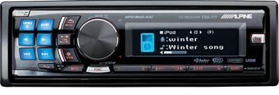Alpine CDA-117 CD receiver at Crutchfield