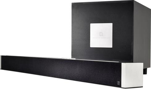 Definitive Technology W Studio sound bar and subwoofer