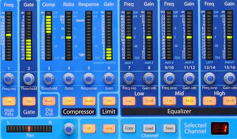 PreSonus StudioLive™ 16.0.2 16-channel digital mixer (FireWire