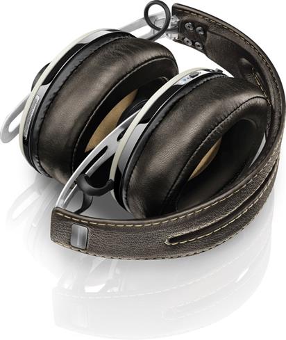 Momentum headphones, folded