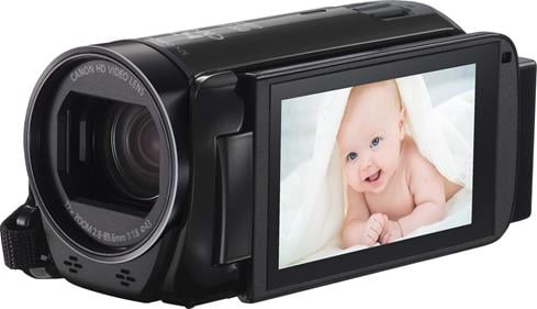 Canon VIXIA HF R700 (White) HD camcorder with 32X optical zoom at