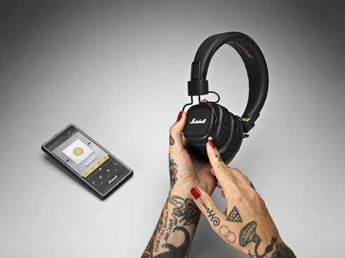 Marshall Major II Bluetooth® Wireless on-ear headphones at Crutchfield