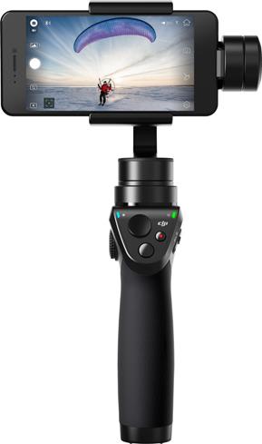 The gimbal on the DJI Osmo Mobile helps you shoot rock-steady video with your smartphone.