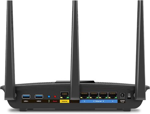 The Linksys EA7500 offers super-fast wired and wireless connections.