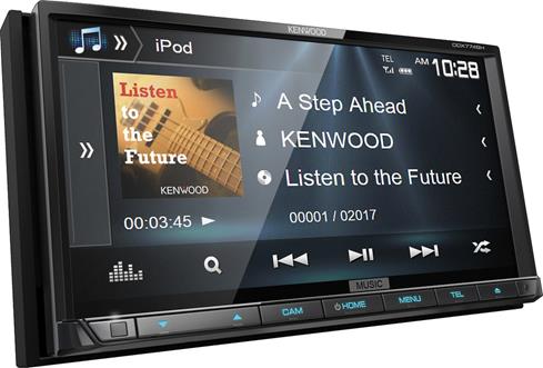 Kenwood DDX774BH 2-DIN Monitor Receiver Bluetooth/HD Radio w/ 6.95" Display 