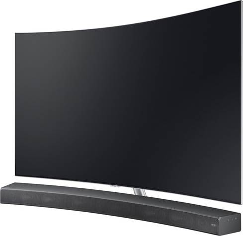 Sound bar with TV