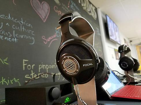 Focal Utopia headphones at Crutchfield HQ