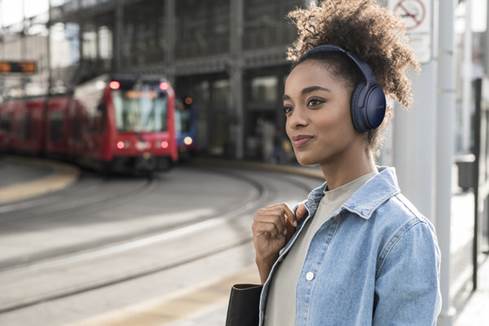 The Bose QuietComfort 35 wireless headphones
